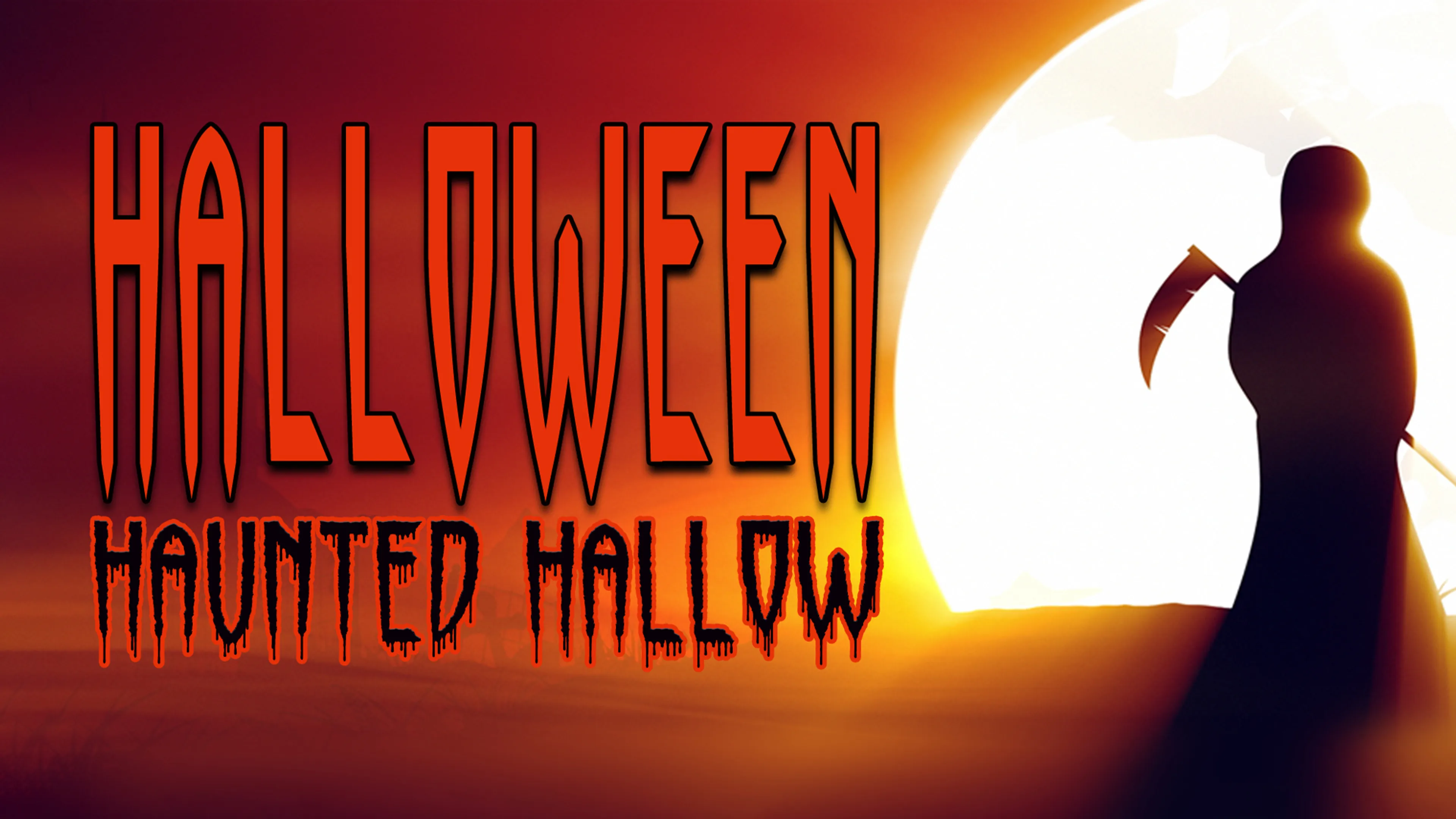 Halloween Haunted Hallow poster